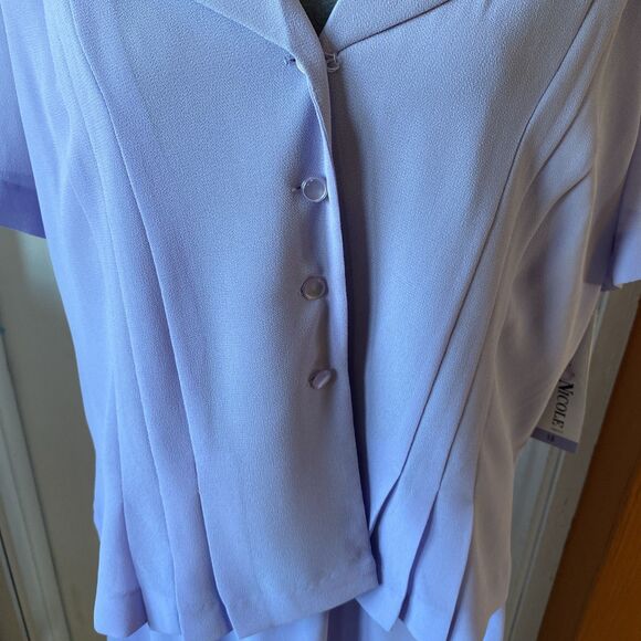 Danny & Nicole Women’s Size 18 Career Dress Orchid 2 Piece NWT - Picture 5 of 13